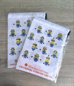【新品】　ミニオン　巾着　2枚セット