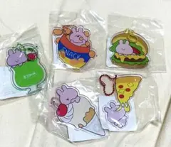 新品　あさみみちゃん　アクリル　キーホルダー　５種コンプリート