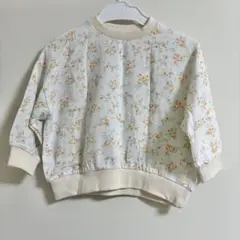 ohho. 花柄トレーナー Sサイズ