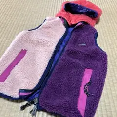 デニム&ダンガリー ボアベスト 130cm