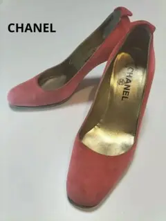 シャネル CHANEL パンプス ハイヒール ピンク