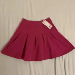 UNIQLO キッズスカート M ピンク　タグ付未使用品
