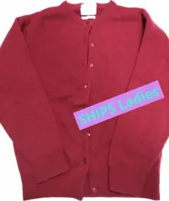 【最終】SHIPS LADIES シップス　ラムズウールカーデガン　M