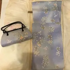 ほぼ新品 趣味の着物 訪問着 バッグとセット