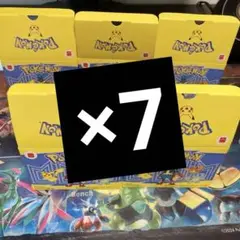 ポケモンカード　マクドナルド　デッキケース　箱　7個セット