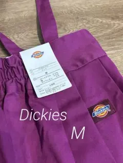 【新品未使用】 Dickies パープル ピンク サロペット Mサイズ
