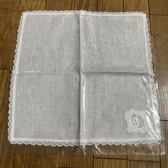 新品　T  イニシャル　ハンカチ　刺繍