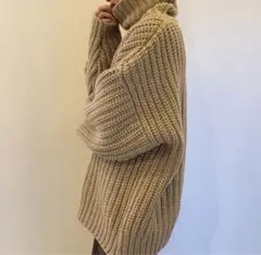 baserange ベースレンジ ハイネック ニット