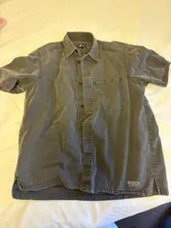 Stüssy 半袖シャツ M ダークグレー
