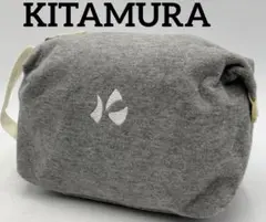 KITAMURA キタムラ ハンドポーチ バニティ ファスナー オシャレ