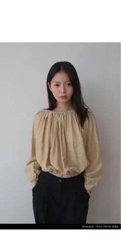 ohotoro⭐︎ Herbs String Blouse