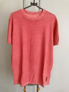 【お値下げ】 ADOLFO DOMINGUEZ ピンク クルーネック Tシャツ