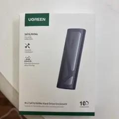 UGREEN M.2 SATA/NVMe HDDエンクロージャー