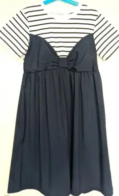 半袖ドッキングワンピース　150cm