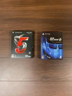 【即決可】PS3 グランツーリスモ5 & 6 初回限定版セット 本＋外箱付き