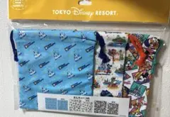 東京ディズニーリゾート　メイクユアフェイバリット　巾着3枚セット
