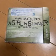 帯付き松任谷由実　A GiRL iN SUMMER 当時のアンケートチラシ付き