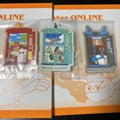 ポケモンセンターオンライン　ピカチュウ賞　おとどけステッカー 　3種セット