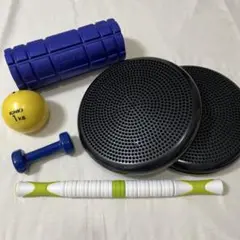 【値下げ】ストレッチ&トレーニング器具６点セット