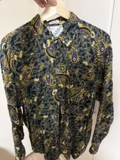 GOOUCH ペイズリー柄シャツ Mサイズ