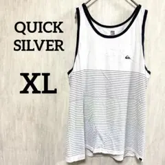QUICKSILVER 【XL】ストライプ タンクトップ