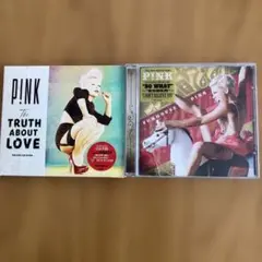 PINK THETRUTH ABOUT LOVE Fun house2枚used