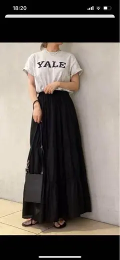 TREAK'S STORE ティアードロングスカート