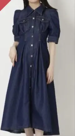 デニムワンピース