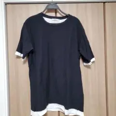 重ね着風Tシャツ