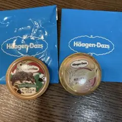 ハーゲンダッツオリジナル缶バッチ　2個セット