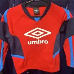 umbro ウォームアップウェア 120サイズ 赤/青