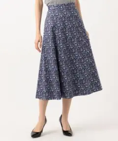 美品JPRESS【洗える】LIBERTY MAUDE AMIES スカート花柄