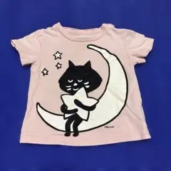 ネネット　にゃー　光る半袖Tシャツ　80cm ベビー　日本製