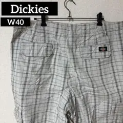 Dickies チェック柄 ショートパンツ　40インチ　ディッキーズ