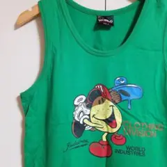WORLDINDUSTRIES ワールドインダストリーズ タンクトップ 緑