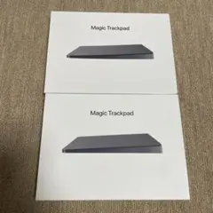 Magic Trackpad 2 スペースグレー 2個セット 空箱