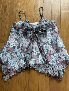 花柄キャミソール