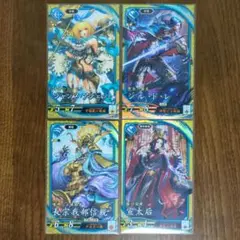 英傑大戦　ジャンヌ・アシェット　ジル・ド・レ　長宗我部信親　宣太后　セット　新品