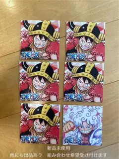 ジャンプ　ナツコミ　ツインステッカー　ワンピース