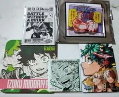 ヒロアカ 原画展 オールマイト デク セット