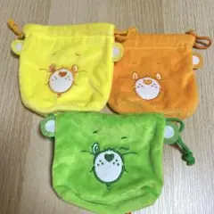 ケアベア ふわふわフェイス巾着 まとめ売り