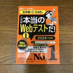 これが本当のWebテストだ!(1) 2024年度版 【玉手箱・C―GAB編】