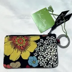 Vera BradleyヴェラブラッドリーZIP IDケース小銭入花柄パスケース