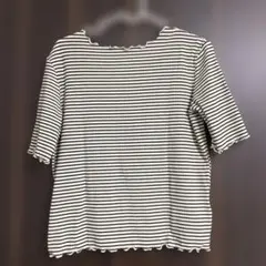 《美品》ローリーズファーム　ストライプ 半袖 Tシャツ メロウ