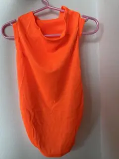犬用品　服　小型犬　タンクトップ　夏　オレンジ　XXL