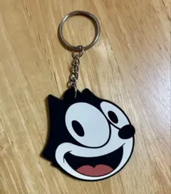 Felix the cat ラバーキーホルダー