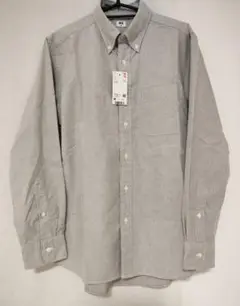 新品 UNIQLO オックスフォードシャツ メンズ コットン M