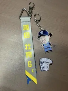 埼玉西武ライオンズ　源田壮亮　デカフェイスアクリルキーホルダー