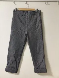 AT-DIRTY ストライプ ワークパンツ