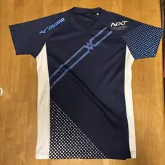 Mizuno NEXT ネイビー バレーボールシャツ Mサイズ